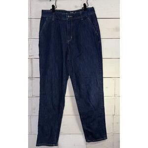 Womens Denim Blue Jeans Universal Thread Highest Rise Taper Size 2